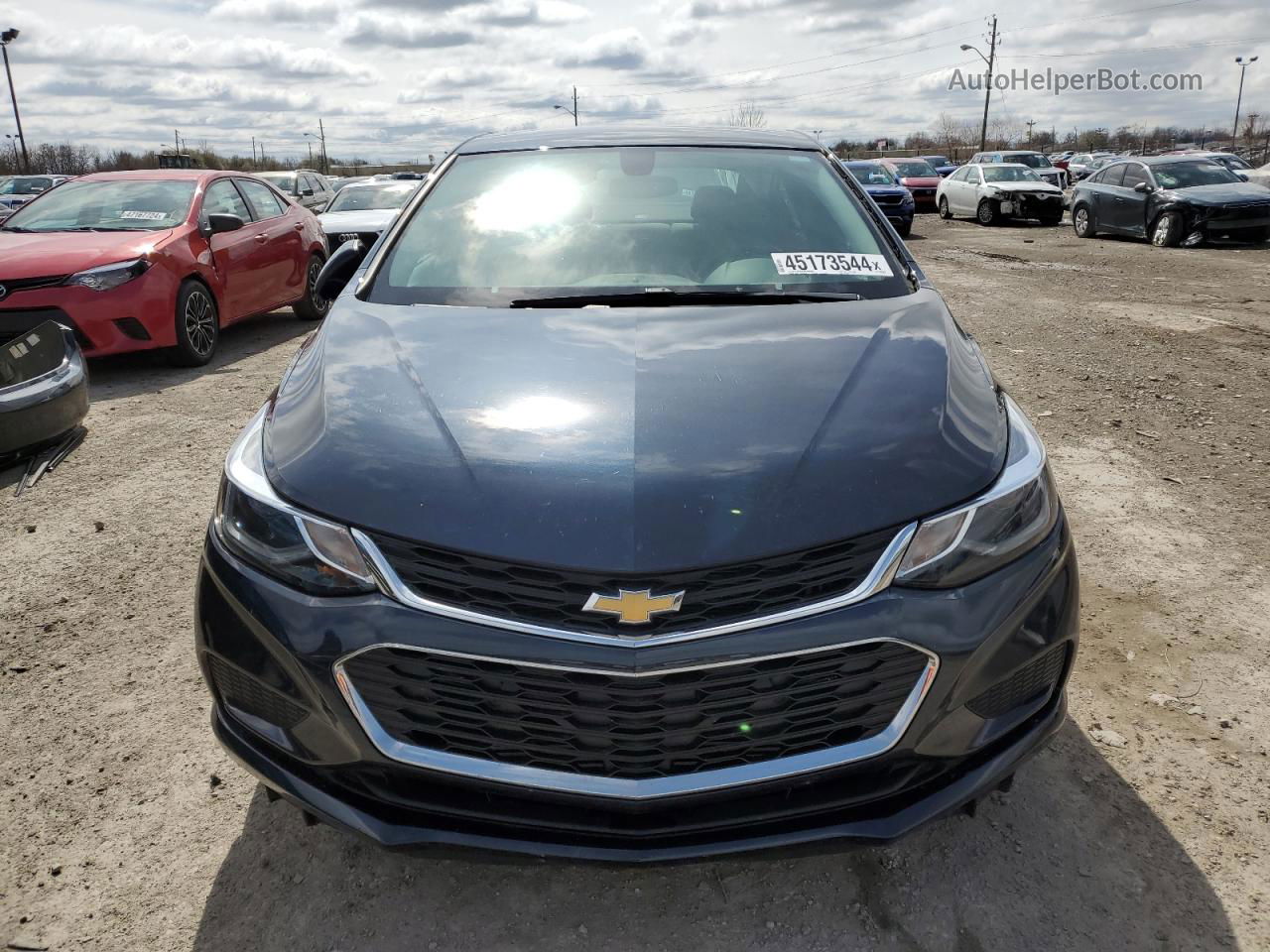 2016 Chevrolet Cruze Lt Blue vin: 1G1BE5SM4G7247328