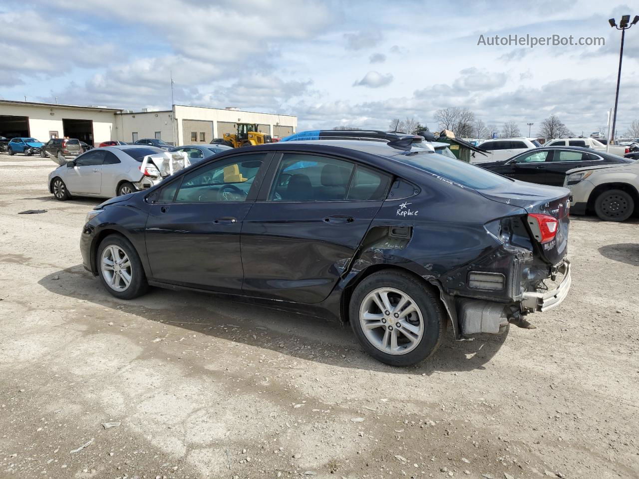 2016 Chevrolet Cruze Lt Blue vin: 1G1BE5SM4G7247328