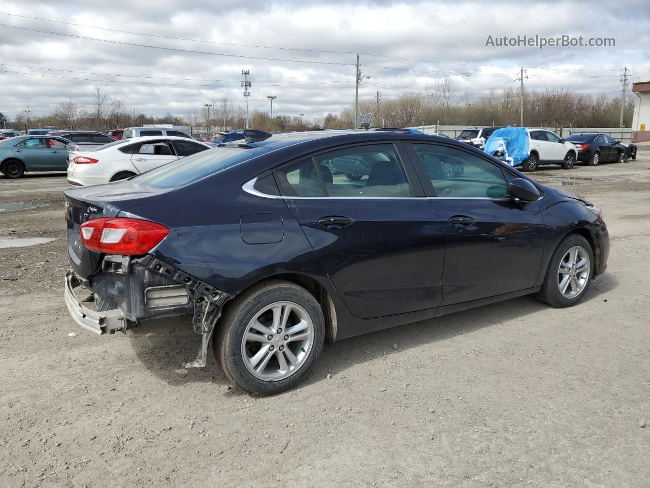 2016 Chevrolet Cruze Lt Blue vin: 1G1BE5SM4G7247328