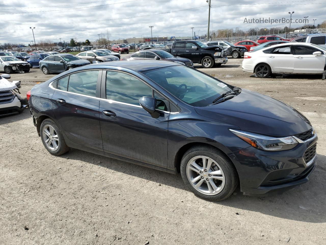 2016 Chevrolet Cruze Lt Blue vin: 1G1BE5SM4G7247328