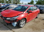 2016 Chevrolet Cruze Lt Red vin: 1G1BE5SM4G7252139