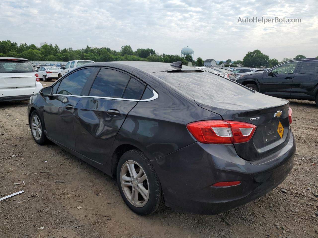 2016 Chevrolet Cruze Lt Черный vin: 1G1BE5SM4G7287098