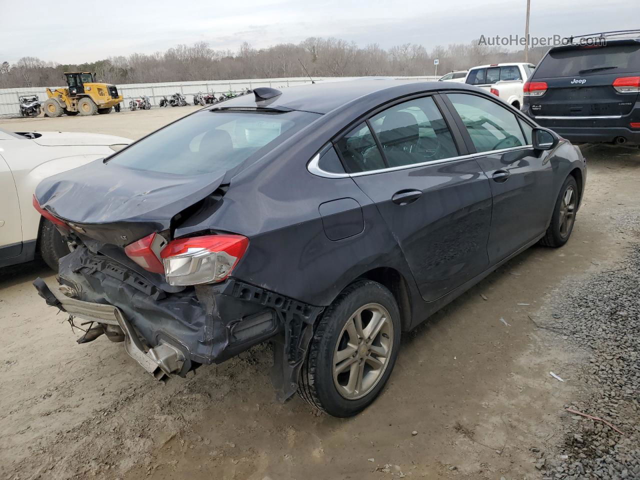 2016 Chevrolet Cruze Lt Gray vin: 1G1BE5SM4G7297503