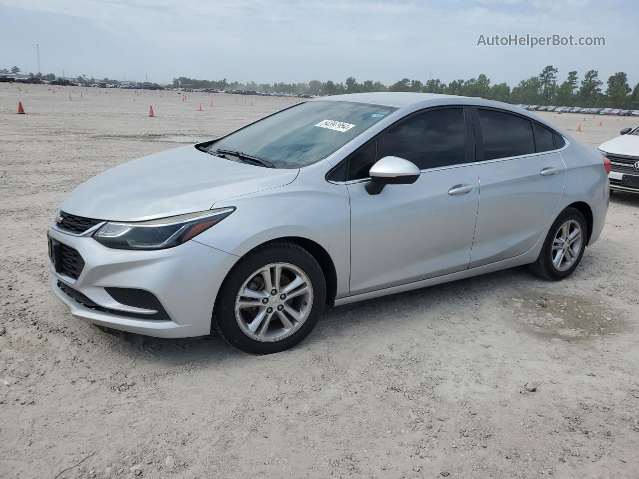 2017 Chevrolet Cruze Lt Silver vin: 1G1BE5SM4H7102338