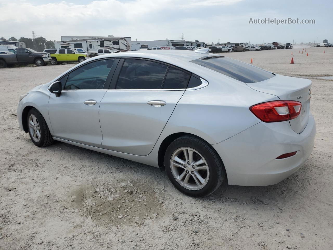 2017 Chevrolet Cruze Lt Silver vin: 1G1BE5SM4H7102338