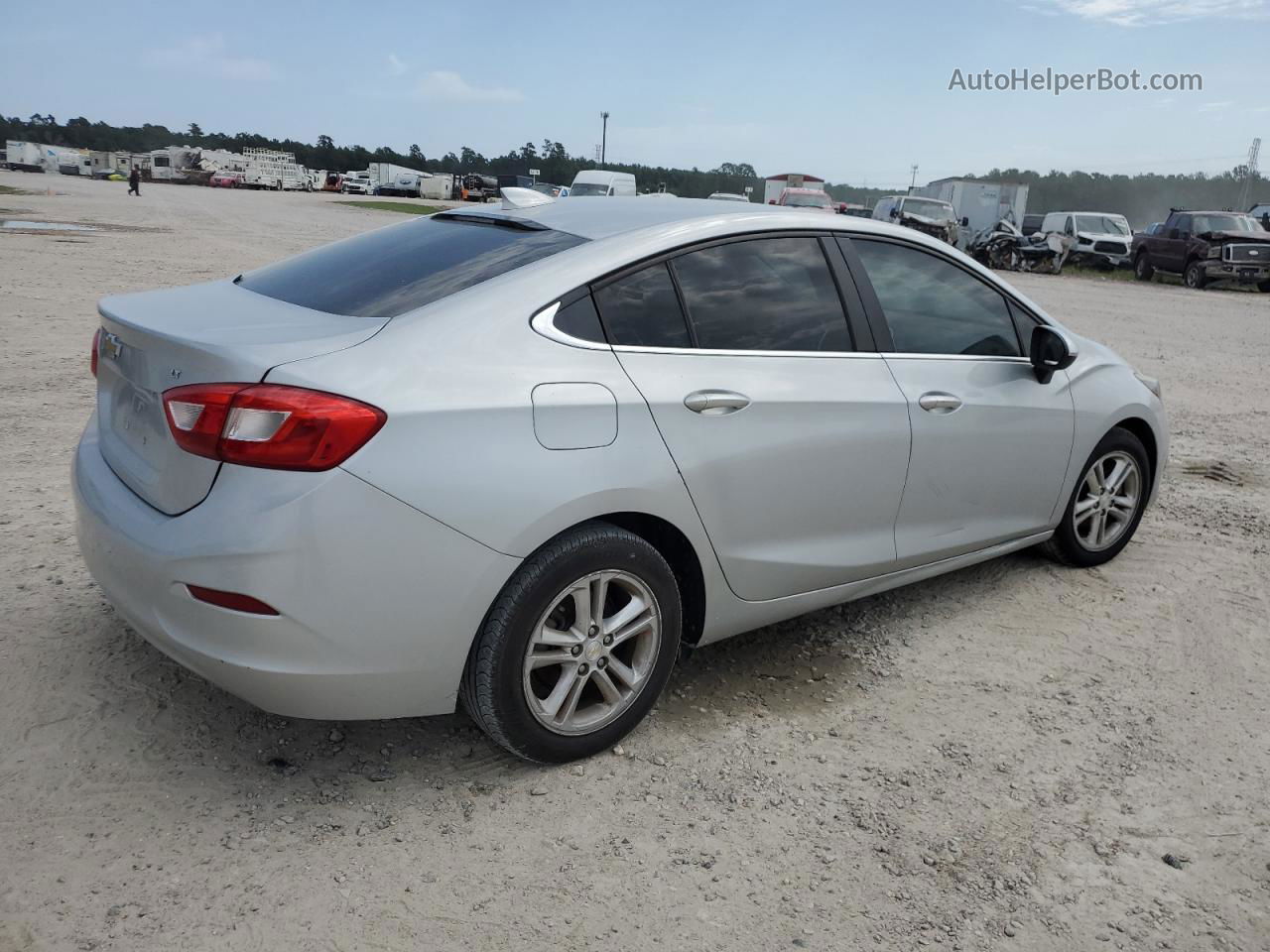 2017 Chevrolet Cruze Lt Silver vin: 1G1BE5SM4H7102338