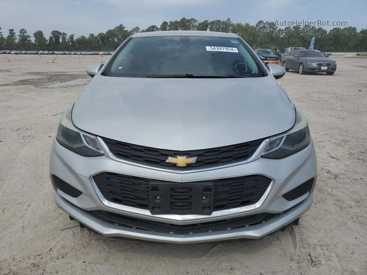 2017 Chevrolet Cruze Lt Серебряный vin: 1G1BE5SM4H7102338