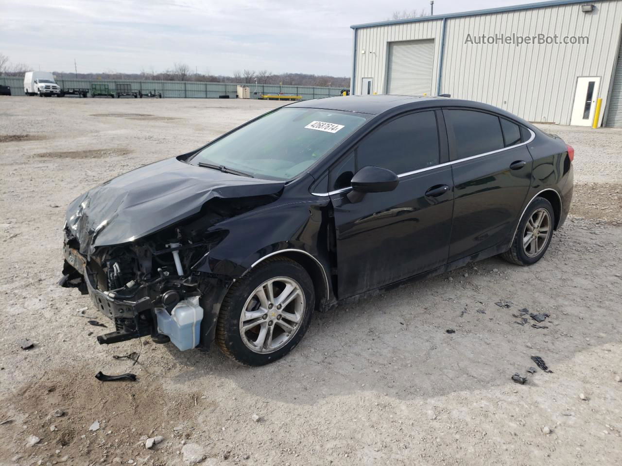 2017 Chevrolet Cruze Lt Black vin: 1G1BE5SM4H7111301