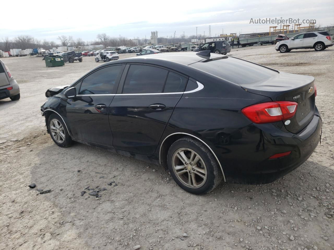 2017 Chevrolet Cruze Lt Черный vin: 1G1BE5SM4H7111301