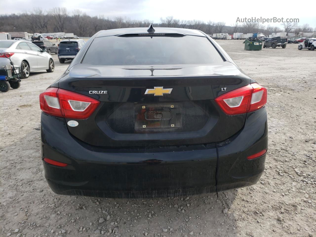 2017 Chevrolet Cruze Lt Black vin: 1G1BE5SM4H7111301