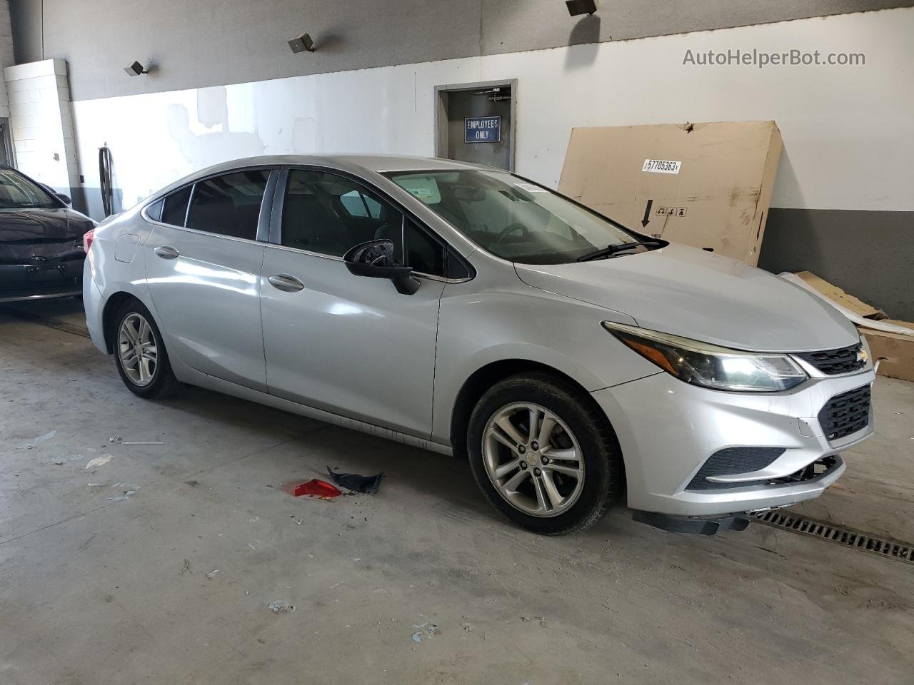 2017 Chevrolet Cruze Lt Silver vin: 1G1BE5SM4H7111444