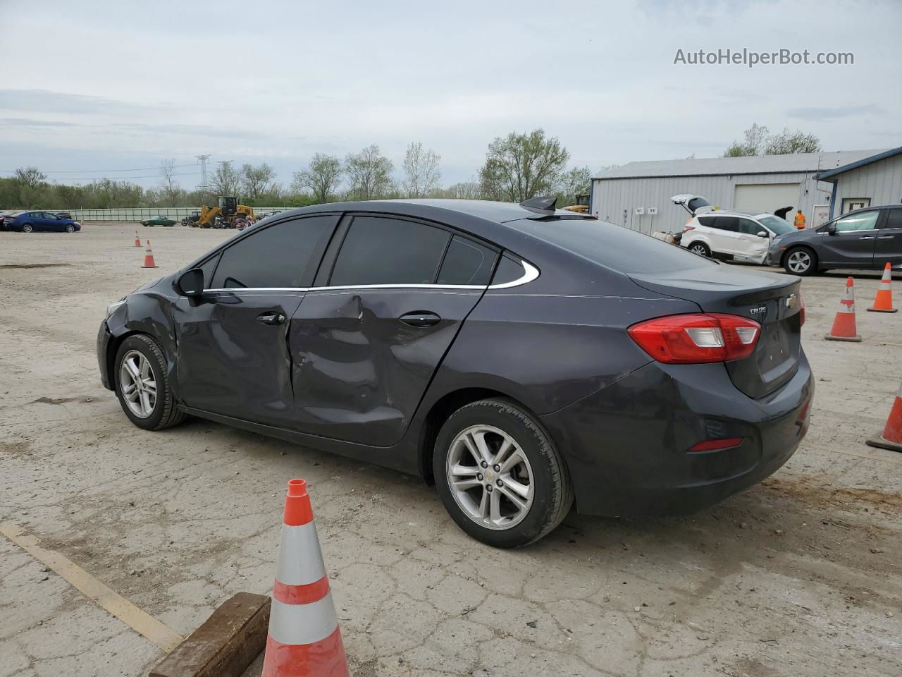 2017 Chevrolet Cruze Lt Gray vin: 1G1BE5SM4H7141625