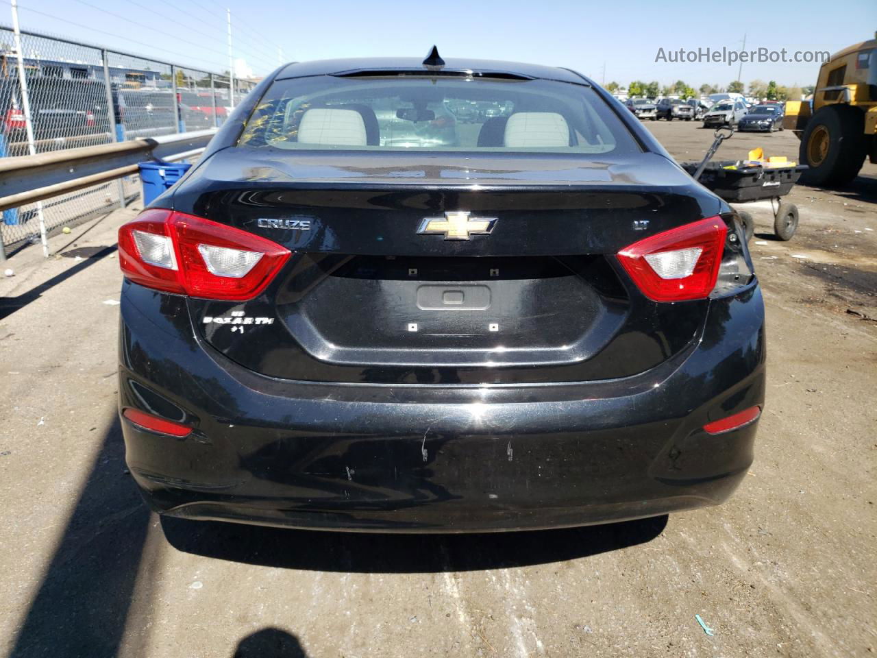 2017 Chevrolet Cruze Lt Черный vin: 1G1BE5SM4H7166735