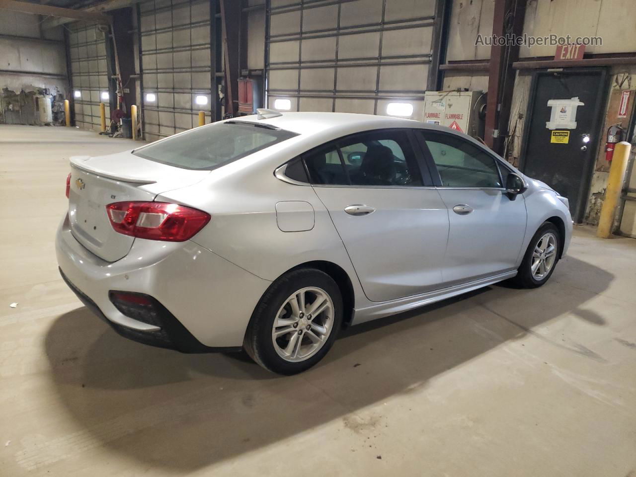 2017 Chevrolet Cruze Lt Silver vin: 1G1BE5SM4H7184166