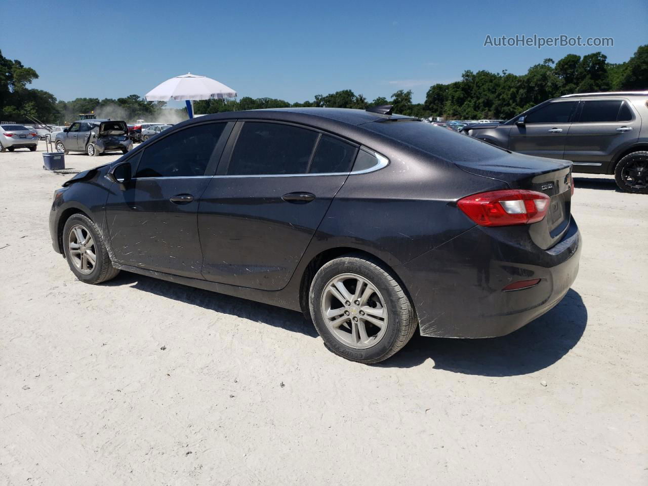 2017 Chevrolet Cruze Lt Gray vin: 1G1BE5SM4H7185415