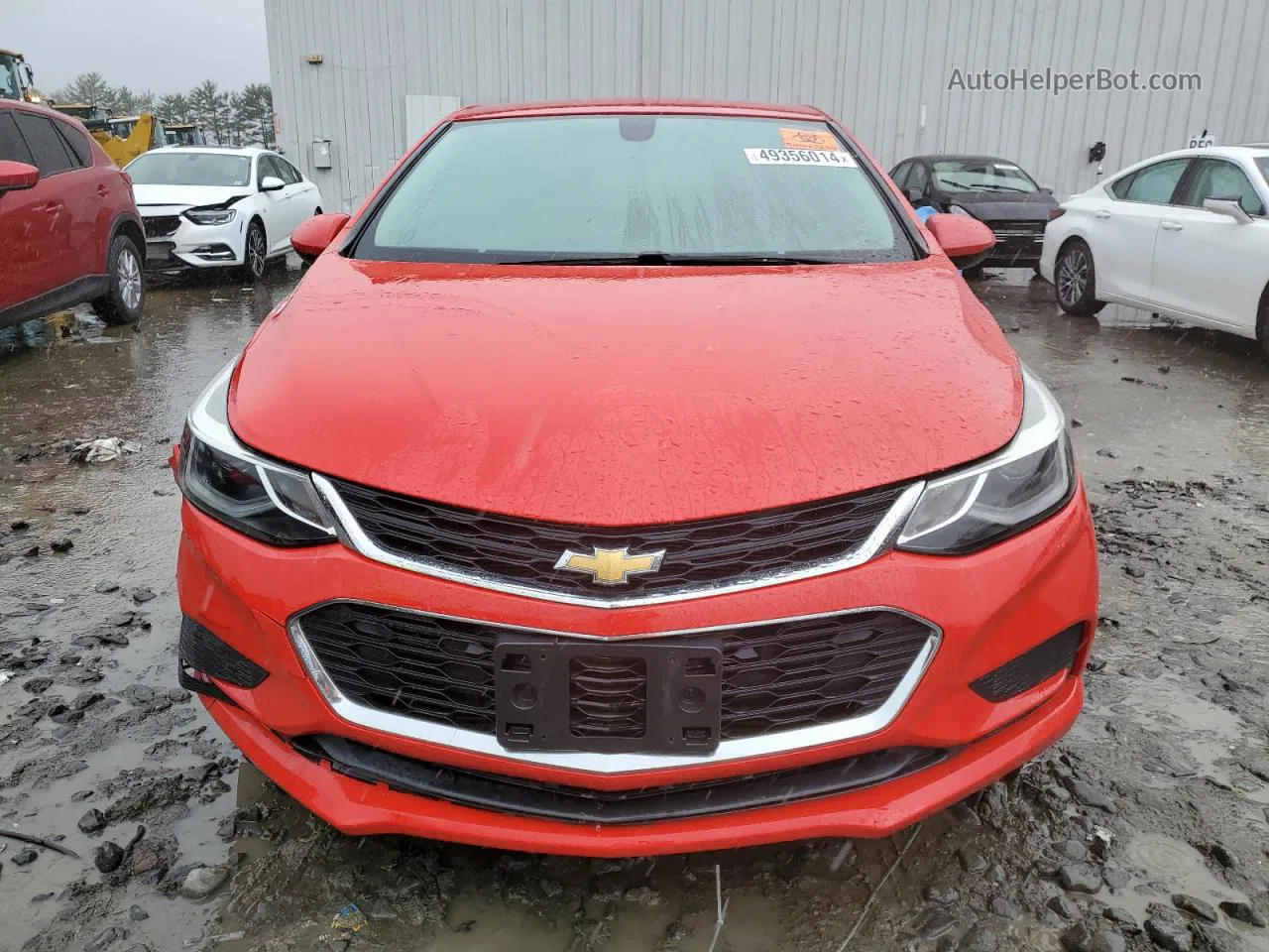 2017 Chevrolet Cruze Lt Red vin: 1G1BE5SM4H7228652