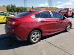 2017 Chevrolet Cruze Lt Red vin: 1G1BE5SM4H7235973