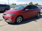 2017 Chevrolet Cruze Lt Red vin: 1G1BE5SM4H7235973