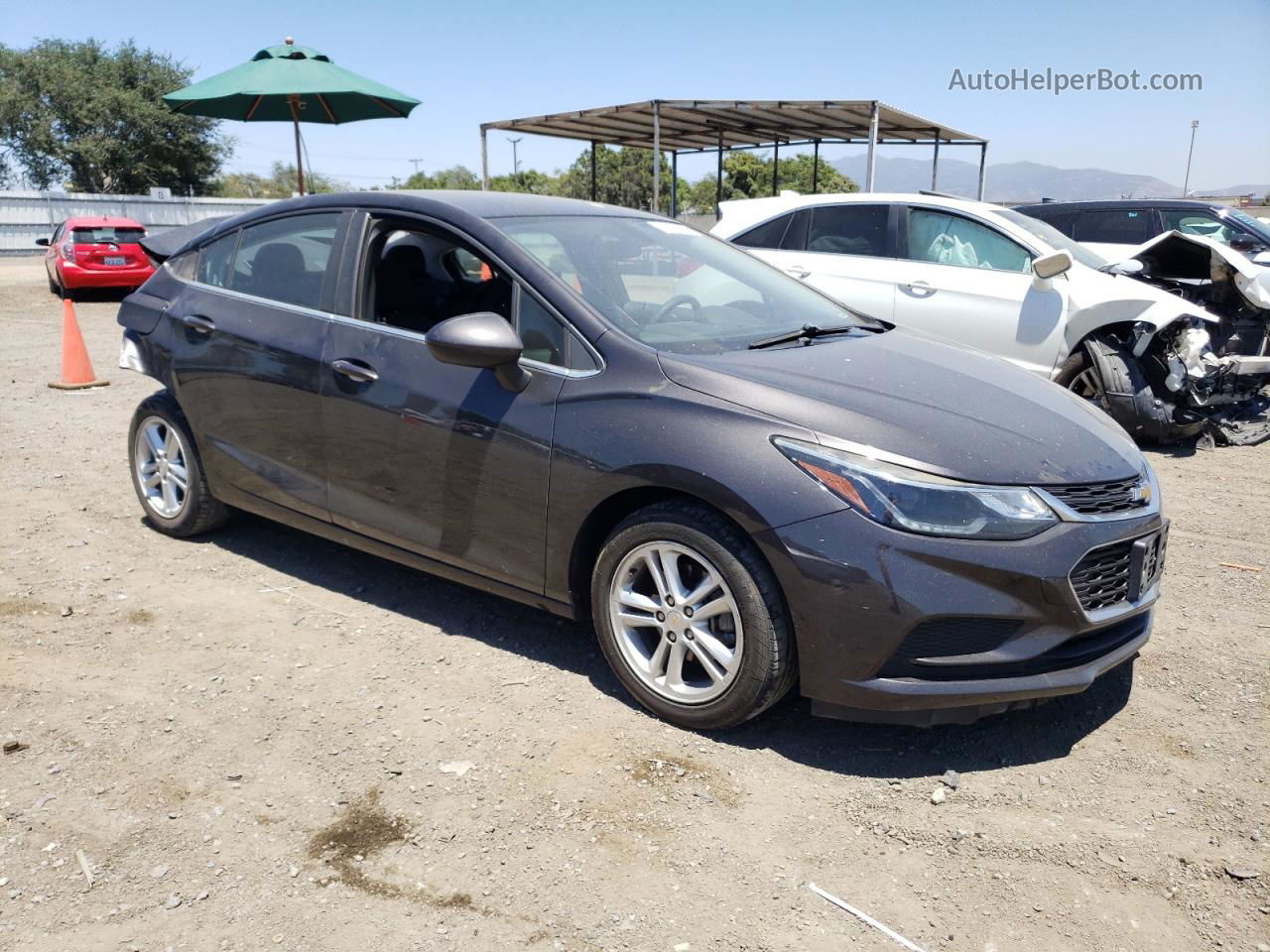 2017 Chevrolet Cruze Lt Black vin: 1G1BE5SM4H7265118