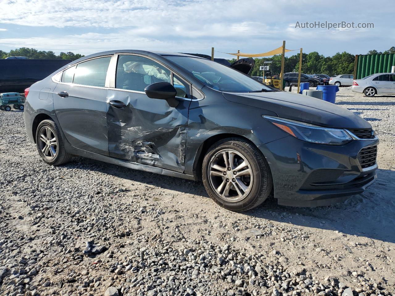 2017 Chevrolet Cruze Lt Угольный vin: 1G1BE5SM4H7280539