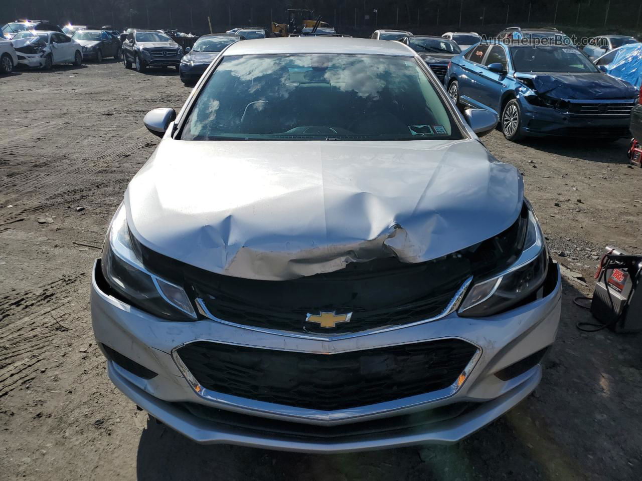 2018 Chevrolet Cruze Lt Серебряный vin: 1G1BE5SM4J7107190