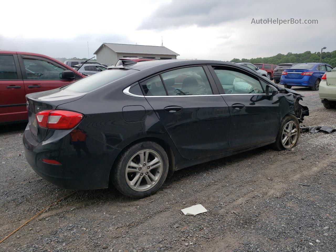 2018 Chevrolet Cruze Lt Black vin: 1G1BE5SM4J7112115