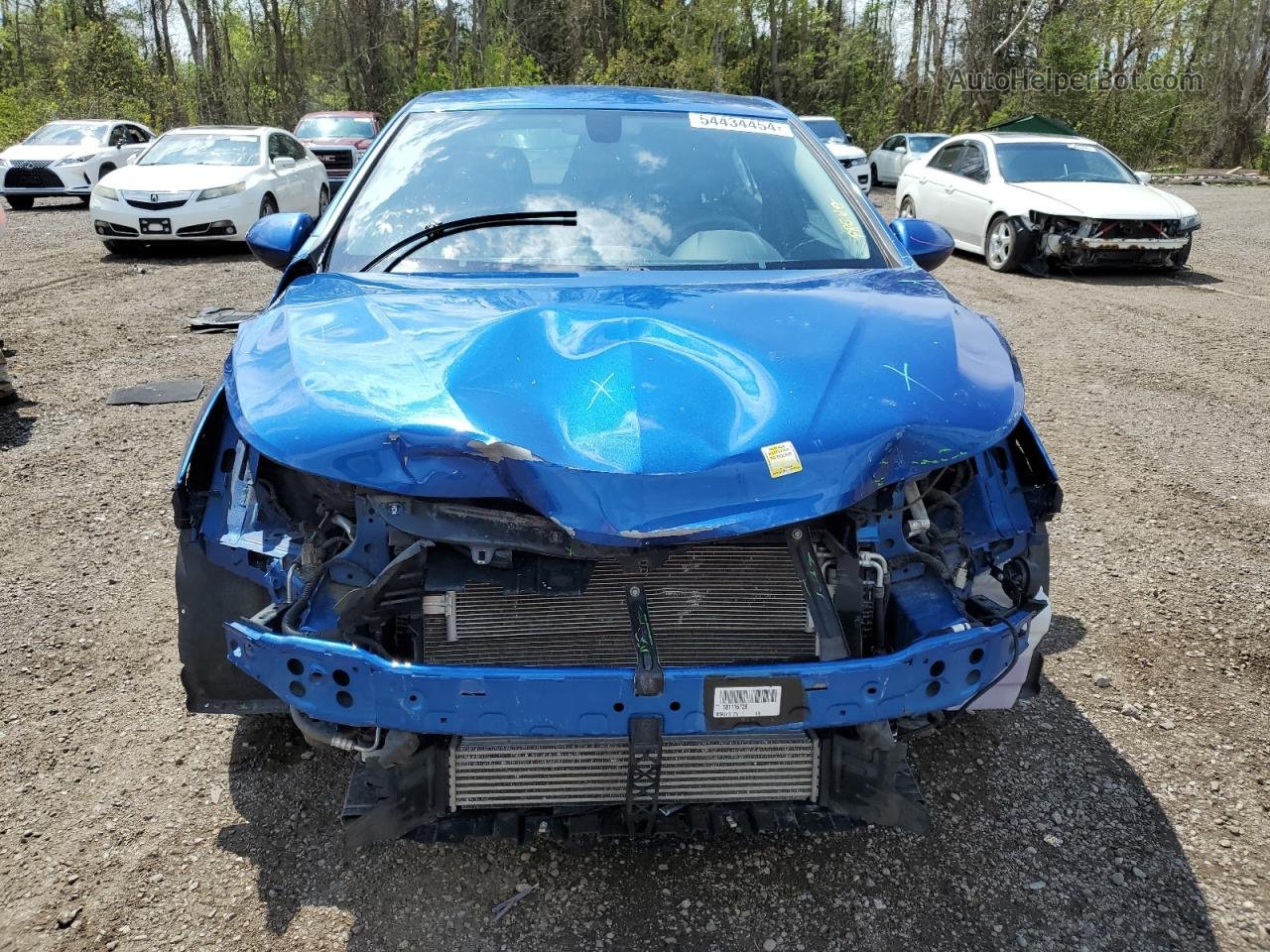 2018 Chevrolet Cruze Lt Blue vin: 1G1BE5SM4J7116858
