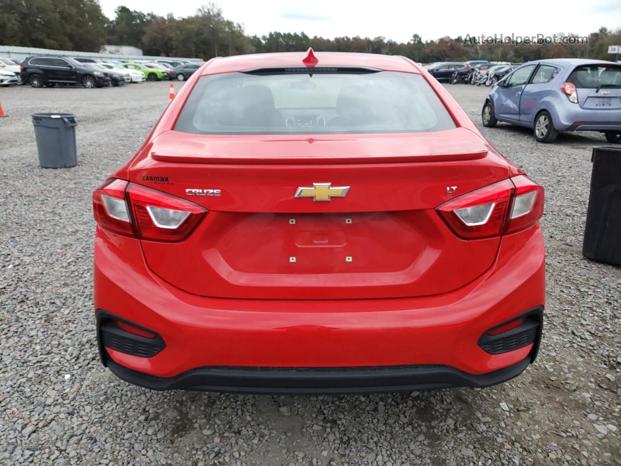 2018 Chevrolet Cruze Lt Red vin: 1G1BE5SM4J7128041