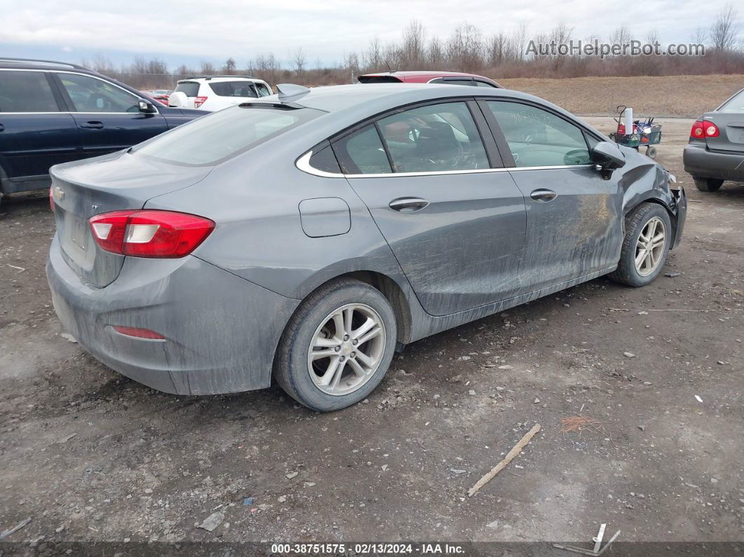 2018 Chevrolet Cruze Lt Auto Gray vin: 1G1BE5SM4J7128931