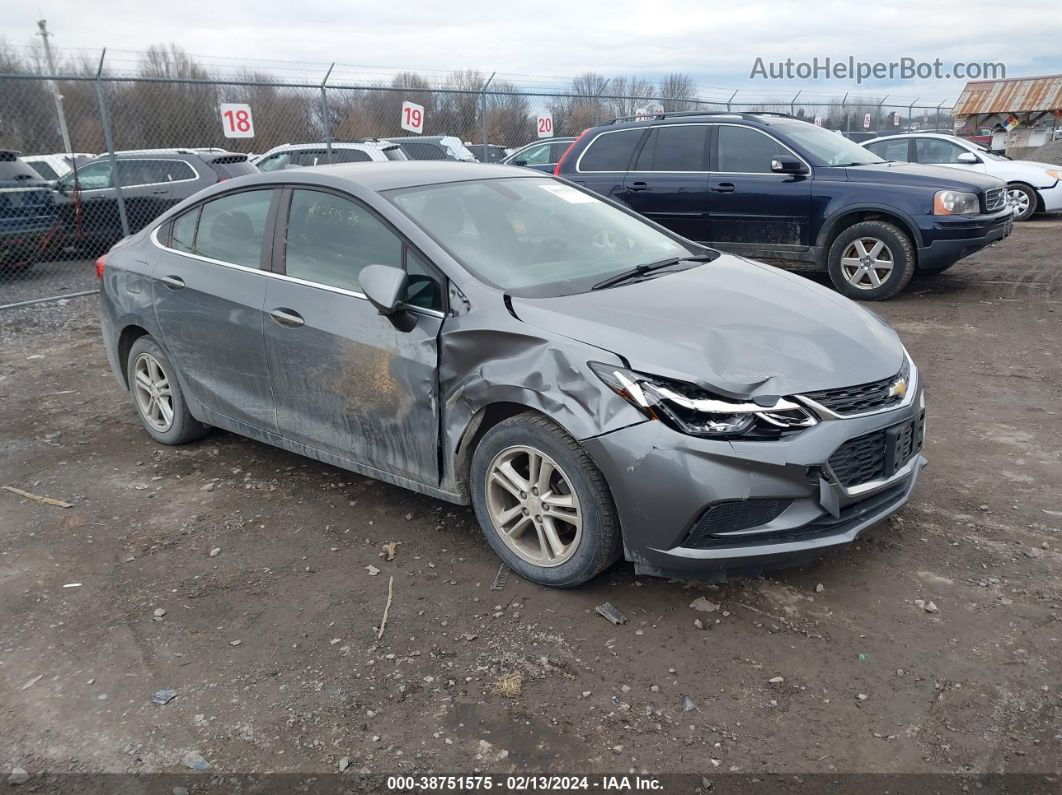 2018 Chevrolet Cruze Lt Auto Gray vin: 1G1BE5SM4J7128931