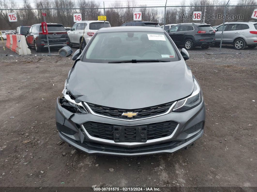 2018 Chevrolet Cruze Lt Auto Серый vin: 1G1BE5SM4J7128931