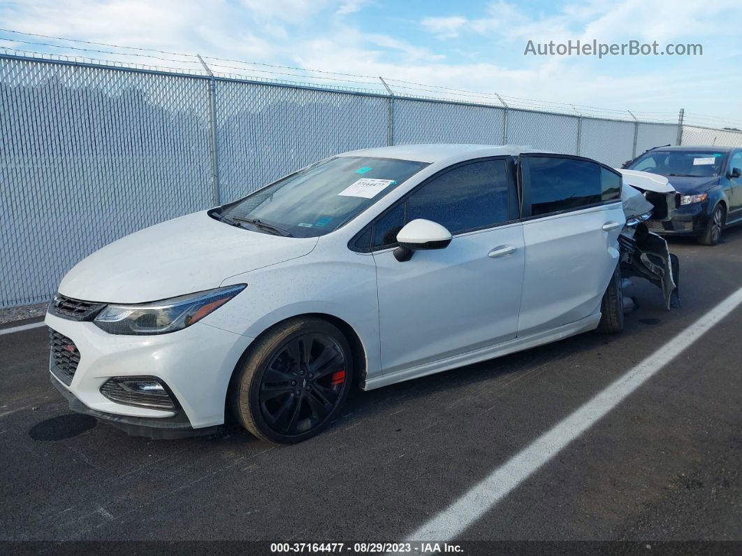 2018 Chevrolet Cruze Lt White vin: 1G1BE5SM4J7162285