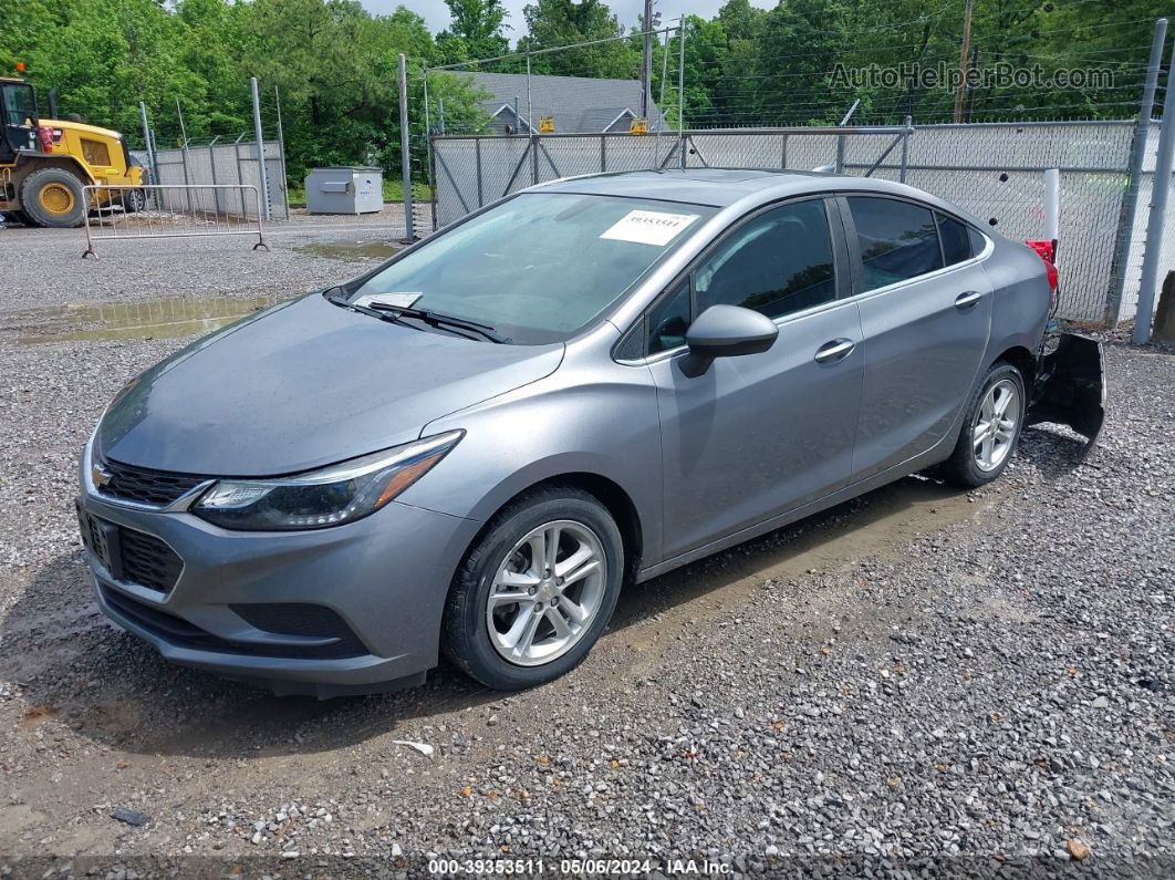 2018 Chevrolet Cruze Lt Auto Gray vin: 1G1BE5SM4J7196484