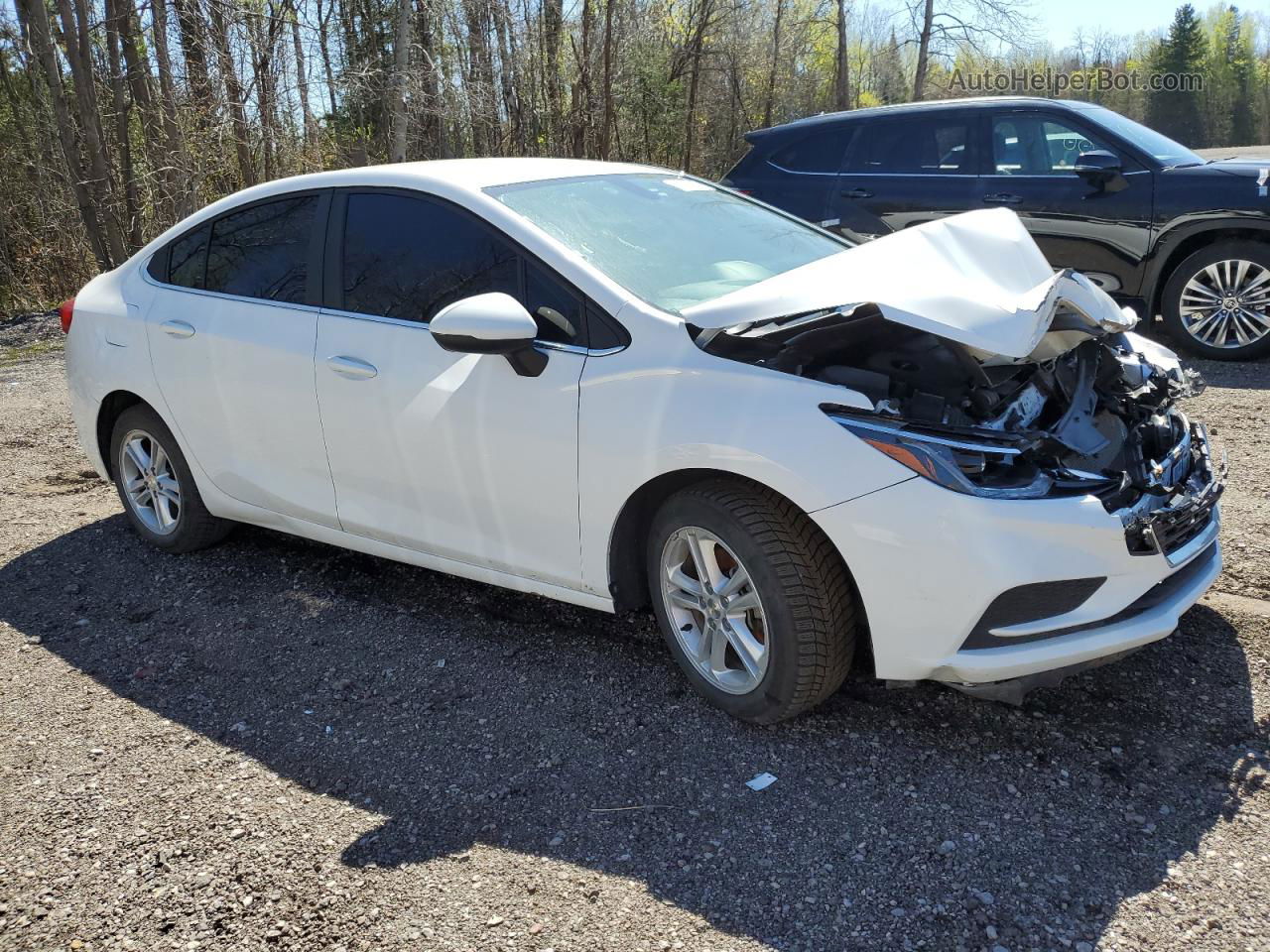 2018 Chevrolet Cruze Lt Белый vin: 1G1BE5SM4J7197117