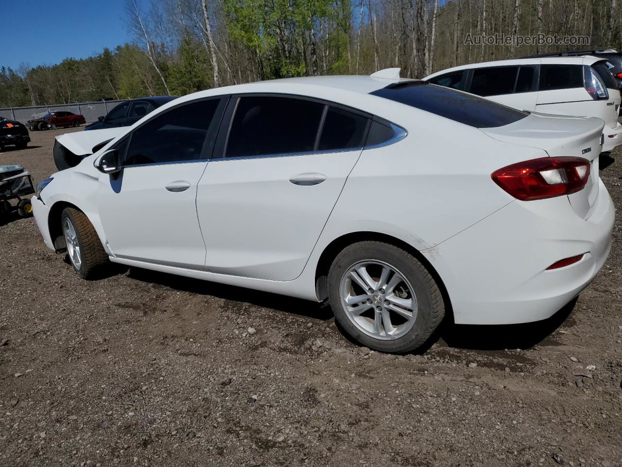 2018 Chevrolet Cruze Lt Белый vin: 1G1BE5SM4J7197117