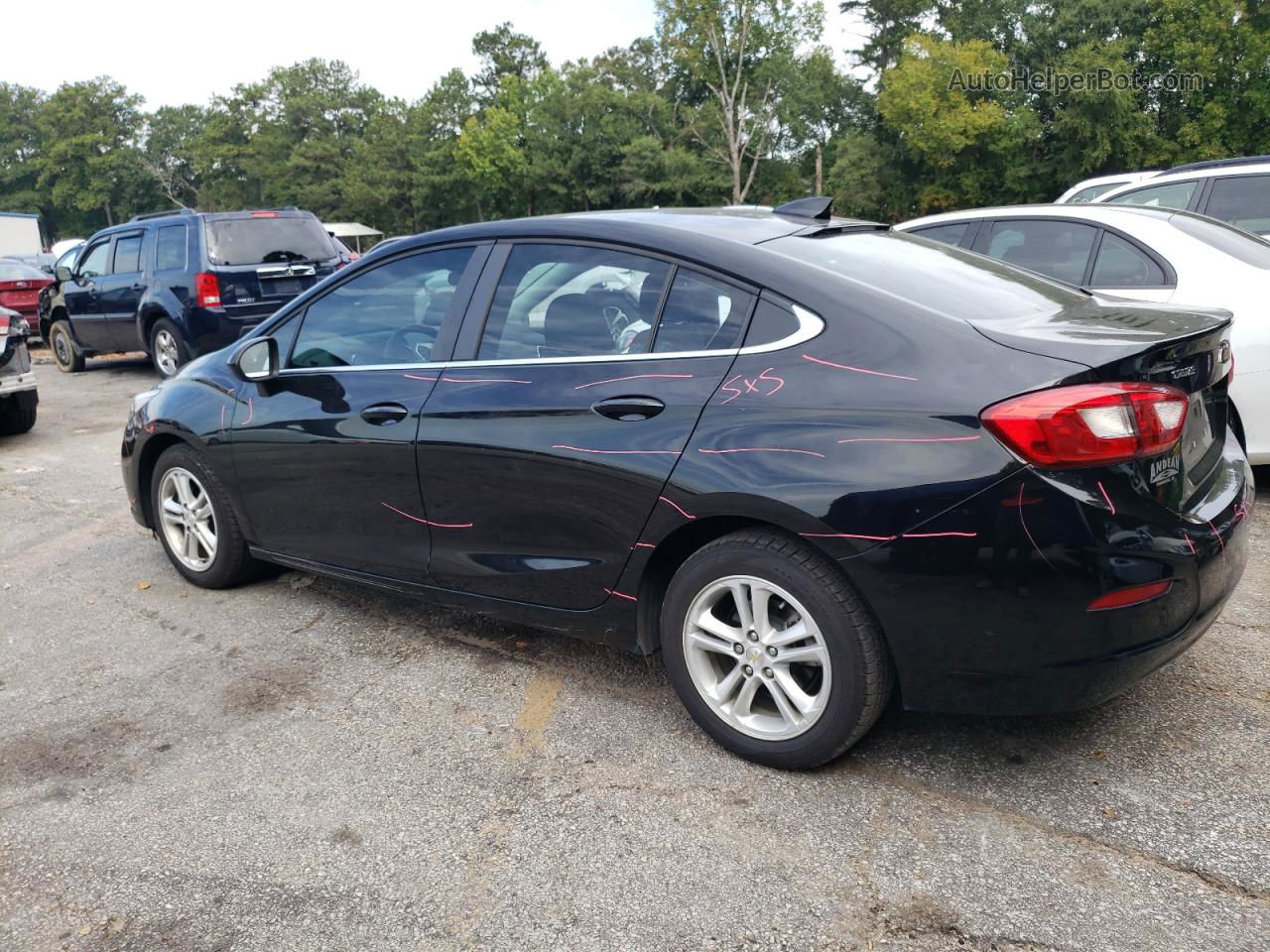 2018 Chevrolet Cruze Lt Black vin: 1G1BE5SM4J7213378