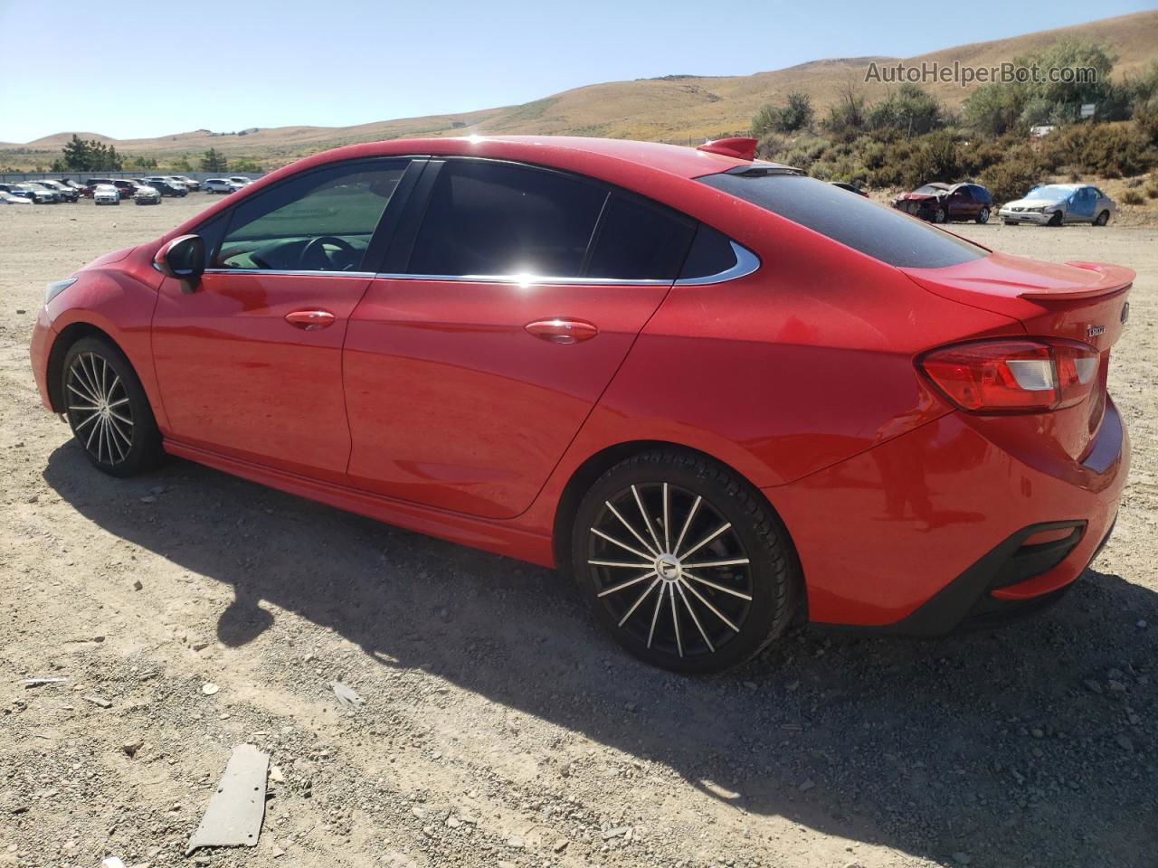 2018 Chevrolet Cruze Lt Red vin: 1G1BE5SM4J7226793