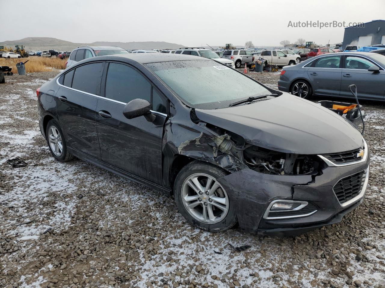 2016 Chevrolet Cruze Lt Black vin: 1G1BE5SM5G7234832