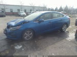 2016 Chevrolet Cruze Lt Auto Blue vin: 1G1BE5SM5G7258547