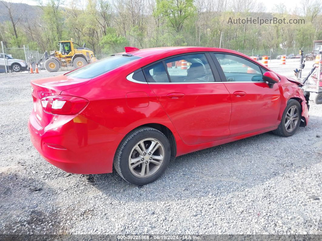 2016 Chevrolet Cruze Lt Auto Red vin: 1G1BE5SM5G7290964