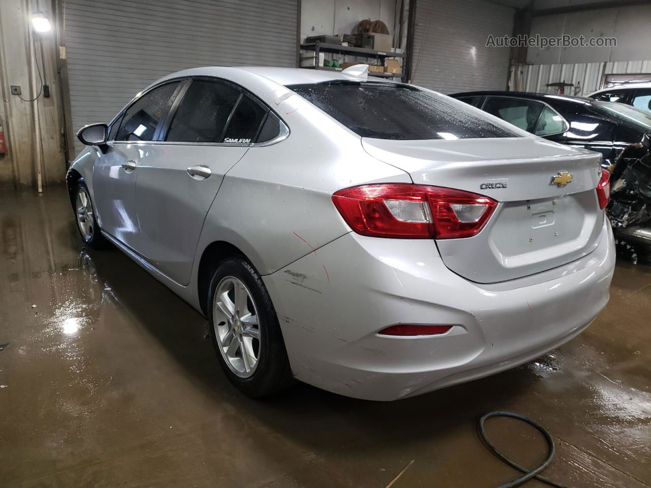 2016 Chevrolet Cruze Lt Серебряный vin: 1G1BE5SM5G7296540