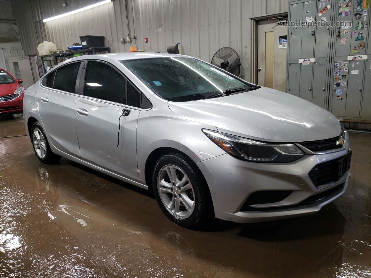 2016 Chevrolet Cruze Lt Silver vin: 1G1BE5SM5G7296540