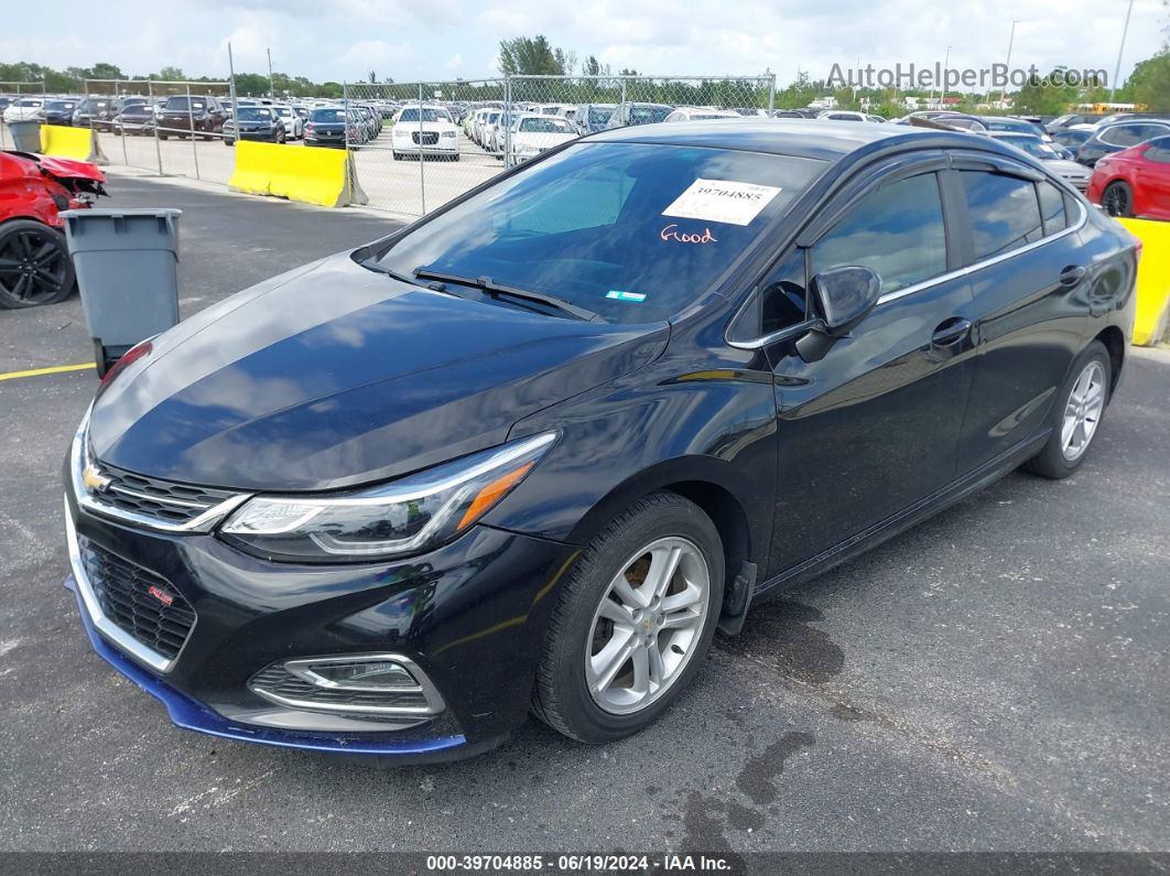 2016 Chevrolet Cruze Lt Auto Black vin: 1G1BE5SM5G7321677