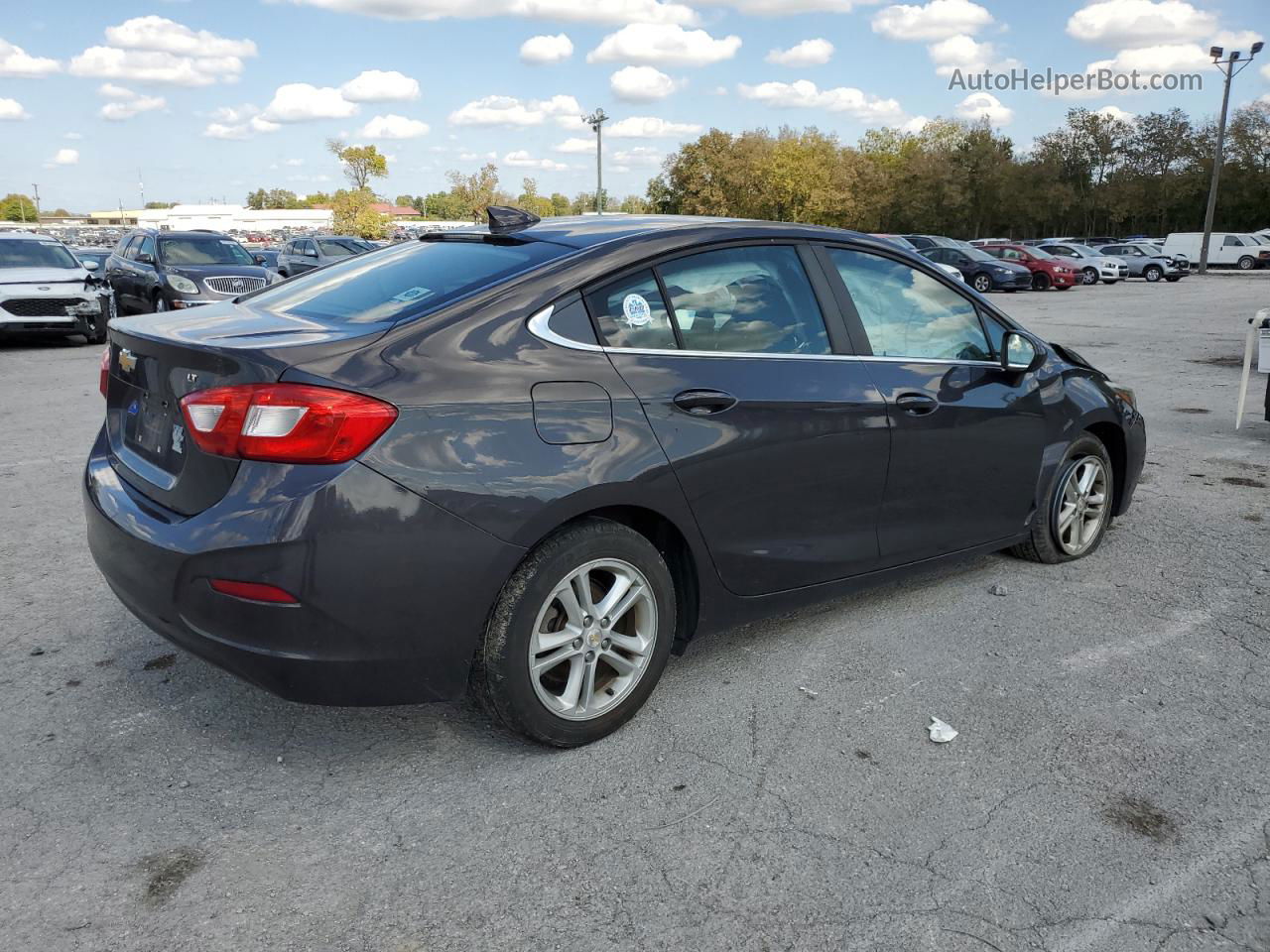 2016 Chevrolet Cruze Lt Black vin: 1G1BE5SM5G7328189