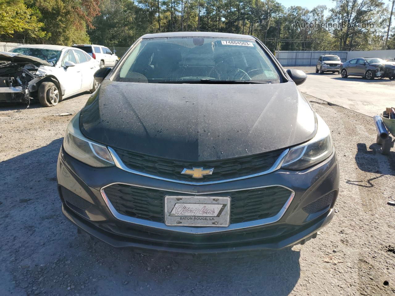 2017 Chevrolet Cruze Lt Gray vin: 1G1BE5SM5H7108360