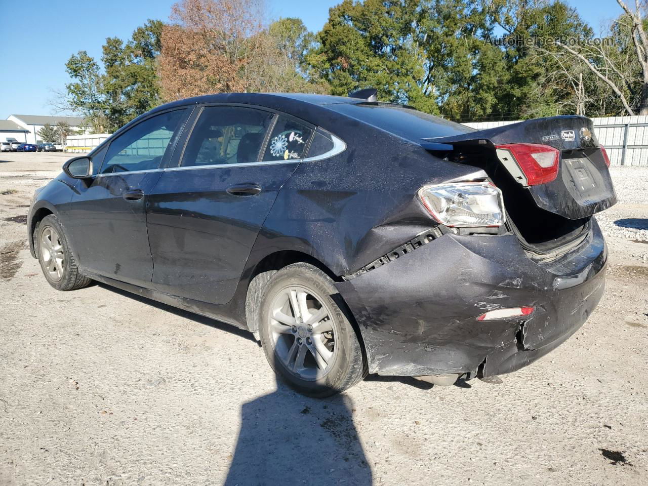 2017 Chevrolet Cruze Lt Gray vin: 1G1BE5SM5H7108360