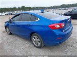 2017 Chevrolet Cruze Lt Auto Blue vin: 1G1BE5SM5H7110111