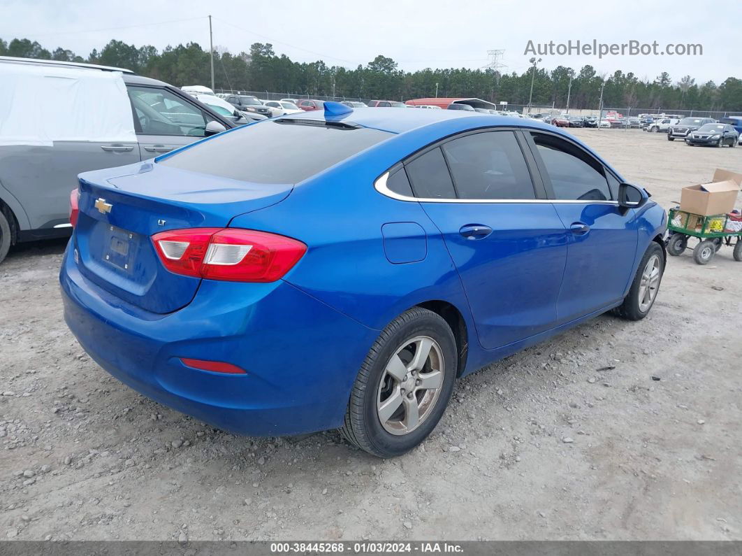 2017 Chevrolet Cruze Lt Auto Blue vin: 1G1BE5SM5H7110111