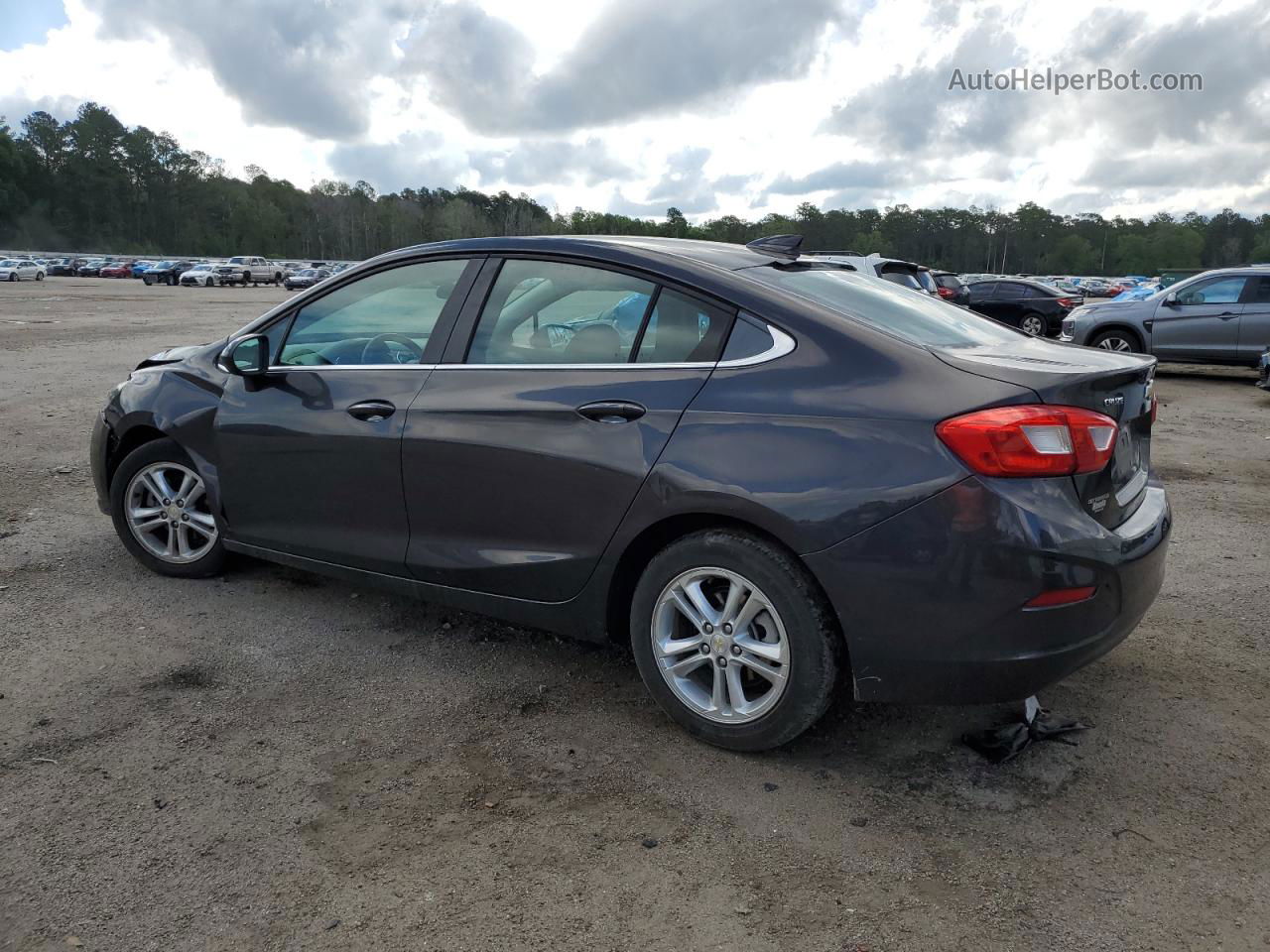 2017 Chevrolet Cruze Lt Gray vin: 1G1BE5SM5H7112960