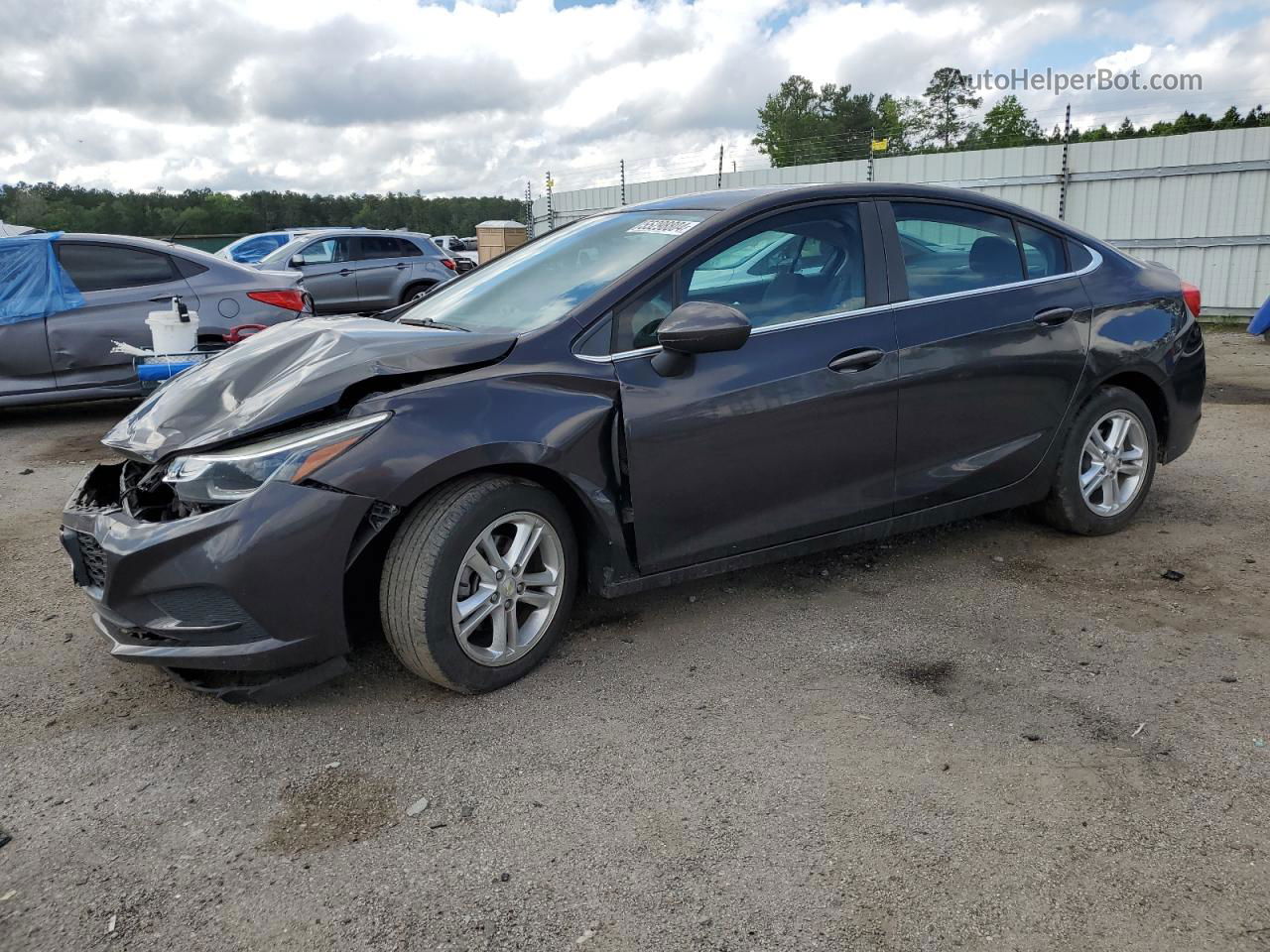 2017 Chevrolet Cruze Lt Gray vin: 1G1BE5SM5H7112960